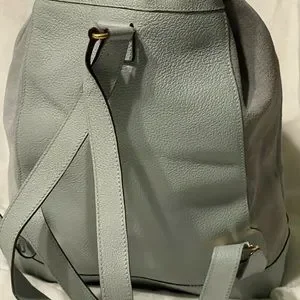 Gucci | Bags | Gucci Bamboo Periwinkle Blue Suede Backpack  display picture 2